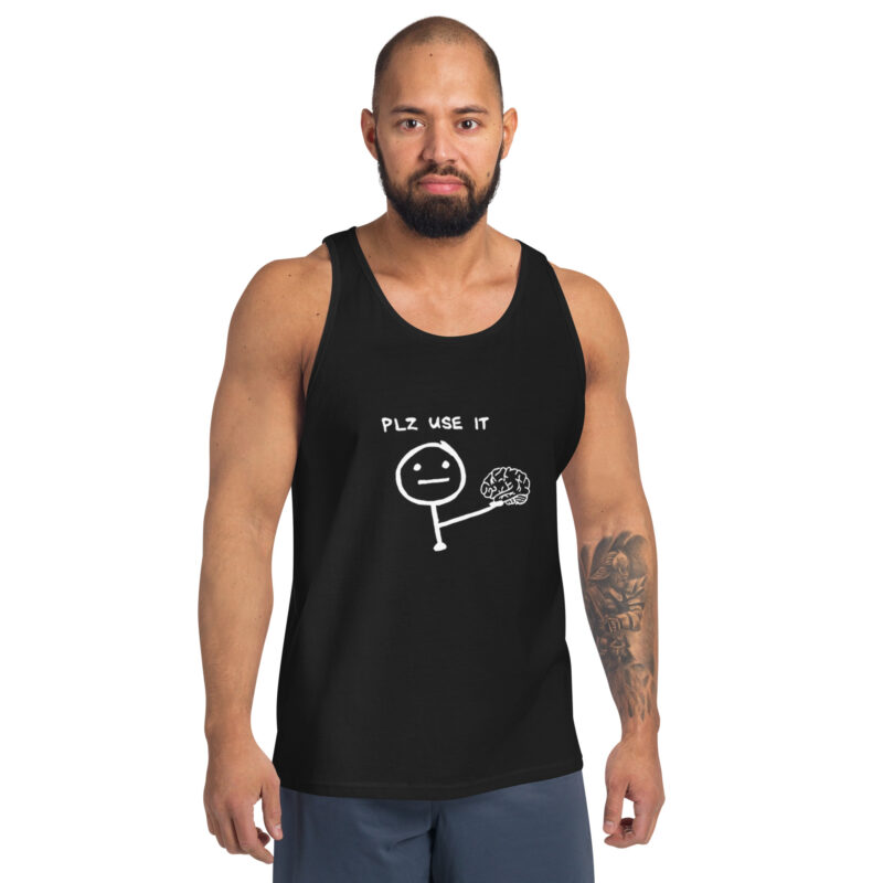 PLZ USE IT Unisex-Tank-Top – Tank Tops – klamottn.de