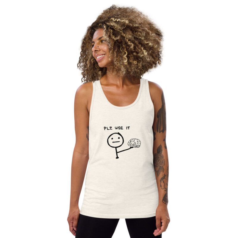 PLZ USE IT Unisex-Tank-Top – Tank Tops – klamottn.de