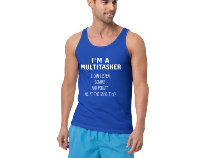 I’m a Multitasker – Ich bin ein Multitasking-Talent Unisex-Tank-Top – Tank Tops – klamottn.de I’m a Multitasker – Ich bin ein Multitasking-Talent Unisex-Tank-Top – Tank Tops – klamottn.de