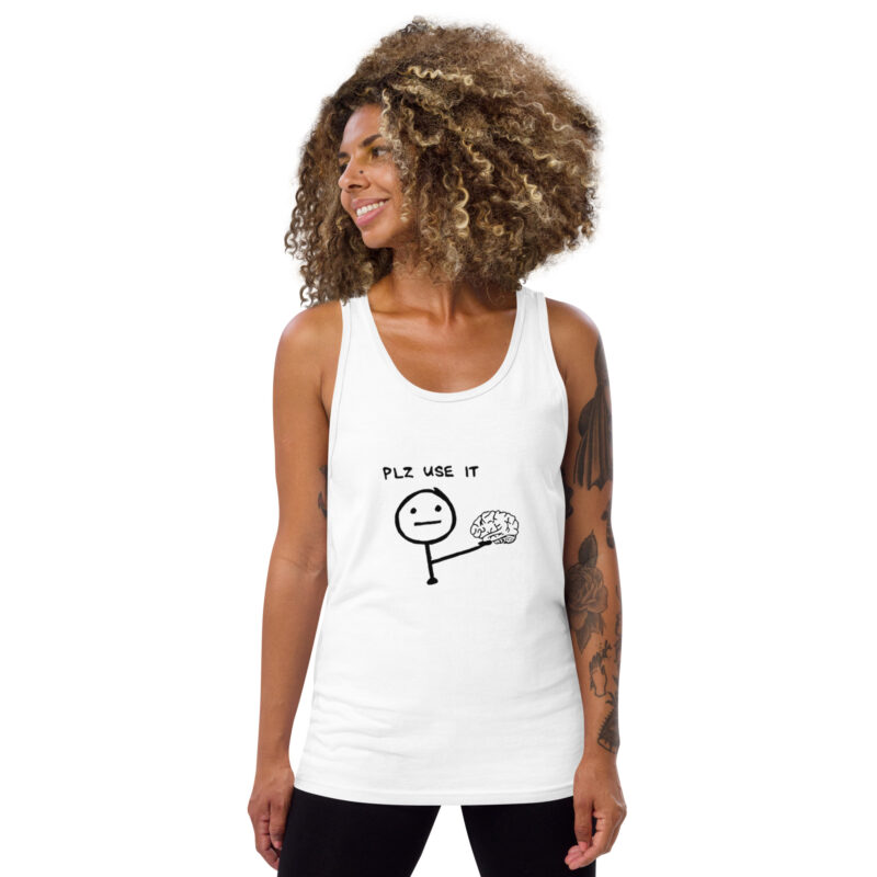 PLZ USE IT Unisex-Tank-Top – Tank Tops – klamottn.de