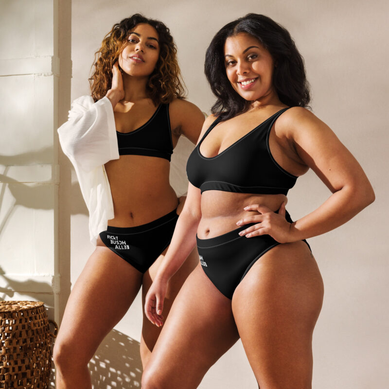 Fickt eusch allee Recycelter High Waist Bikini