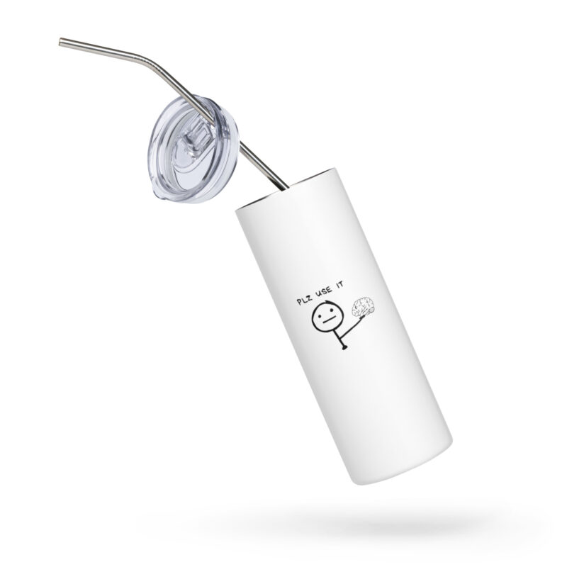 PLZ USE IT Edelstahlbecher – Accessoires – klamottn.de