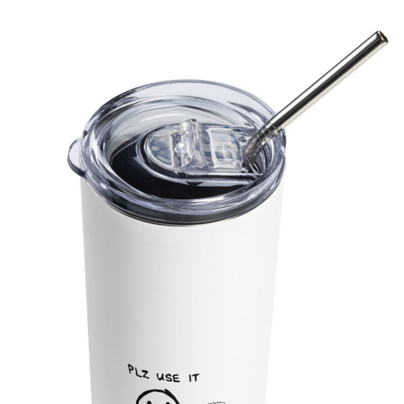 PLZ USE IT Edelstahlbecher – Accessoires – klamottn.de
