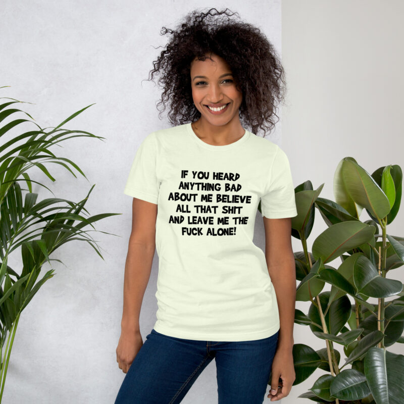 Believe all that shit Unisex-T-Shirt – T-Shirts – klamottn.de