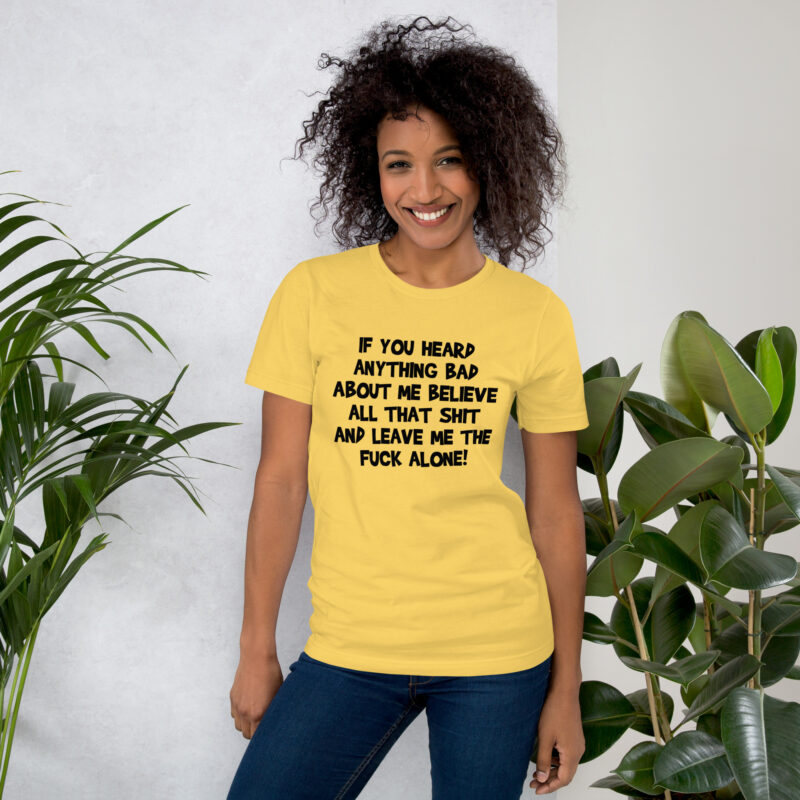 Believe all that shit Unisex-T-Shirt – T-Shirts – klamottn.de