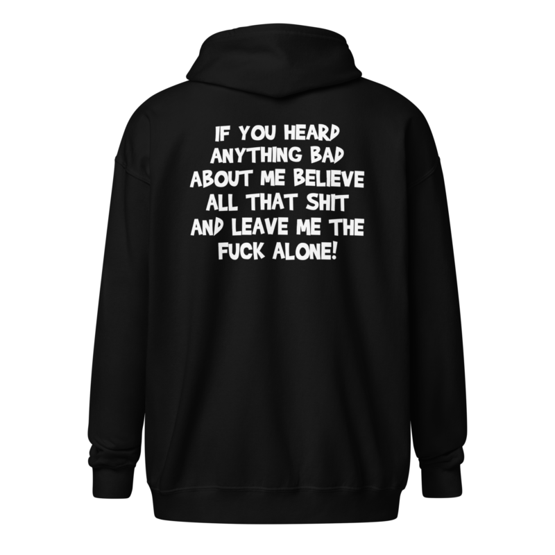Believe all that shit Unisex-Zip-Hoodie