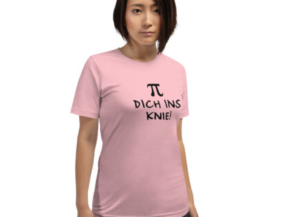 Pi Dich ins Knie! Unisex-T-Shirt – T-Shirts – klamottn.de Pi Dich ins Knie! Unisex-T-Shirt – T-Shirts – klamottn.de
