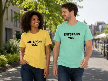 Entspann You! Unisex-T-Shirt – T-Shirts – Klamottn™