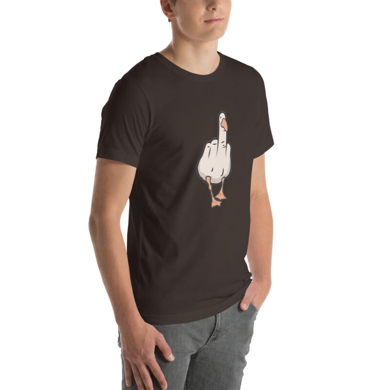 Anti-Social Fuck You Ente Unisex-T-Shirt