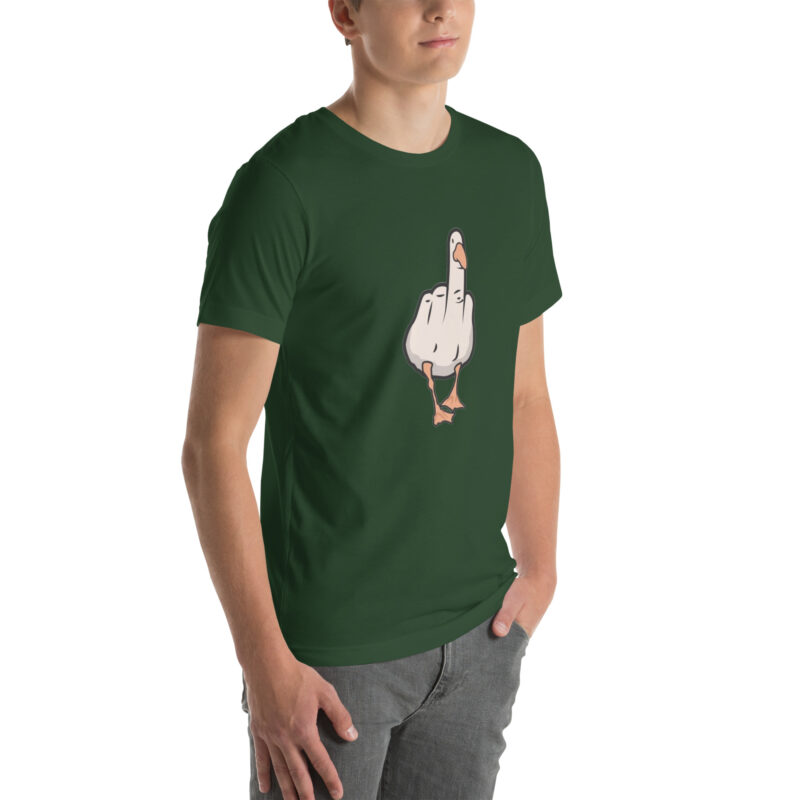 Anti-Social Fuck You Ente Unisex-T-Shirt