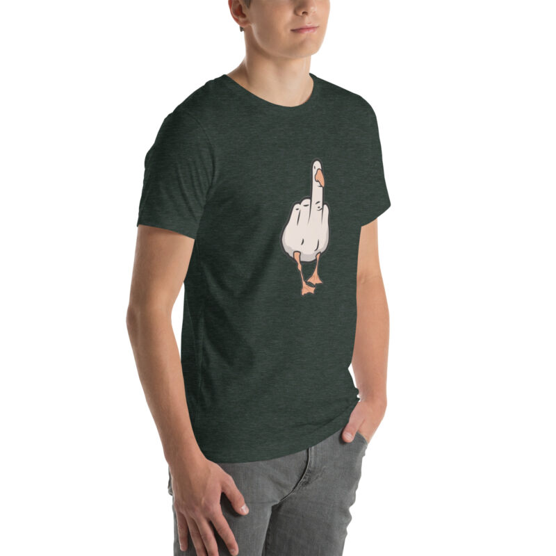 Anti-Social Fuck You Ente Unisex-T-Shirt