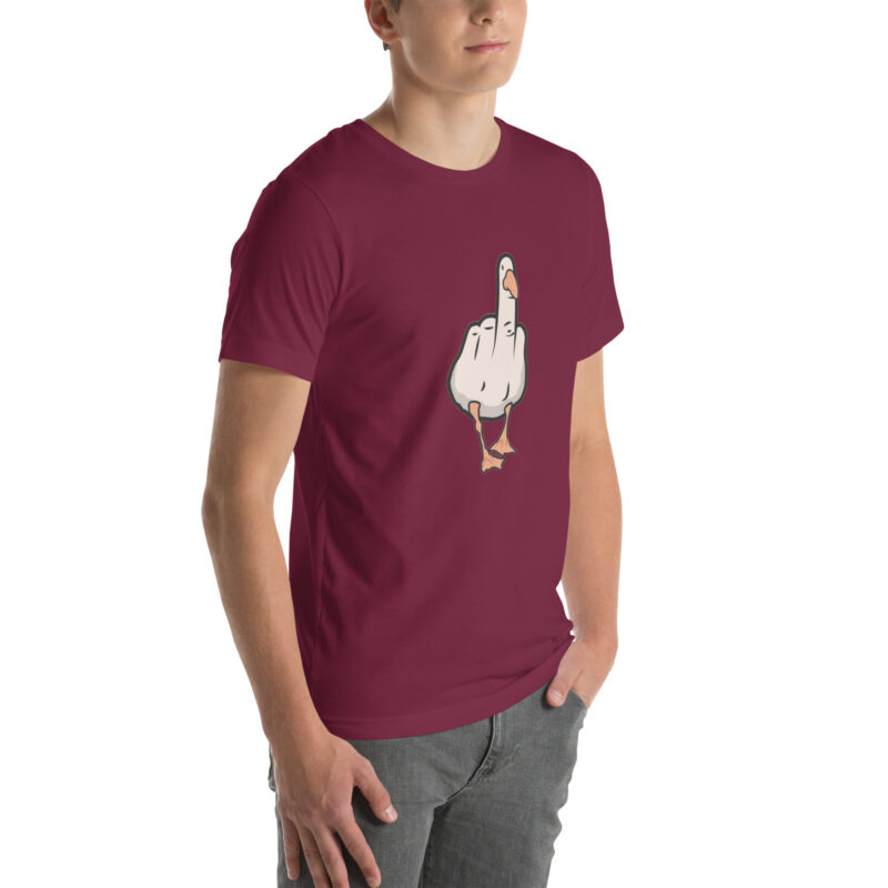 Anti-Social Fuck You Ente Unisex-T-Shirt