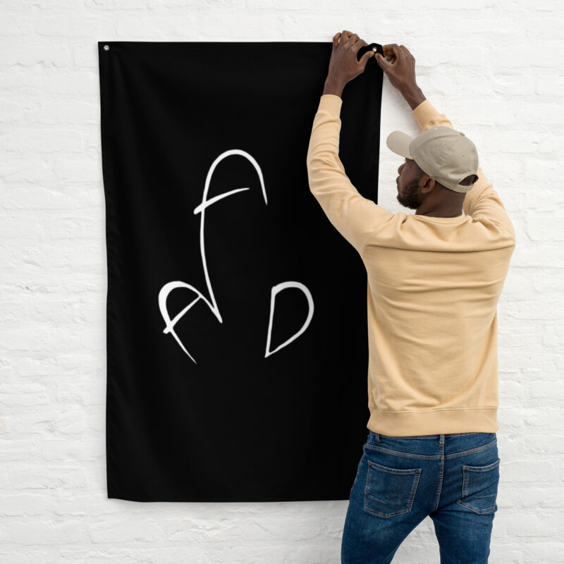 AFD Penis Silhouette Fahne
