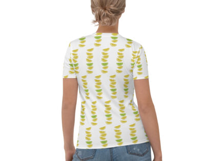 Zitronen & Limetten Sommer Allover-Damen-T-Shirt – T-Shirts – klamottn.de Zitronen & Limetten Sommer Allover-Damen-T-Shirt – T-Shirts – klamottn.de