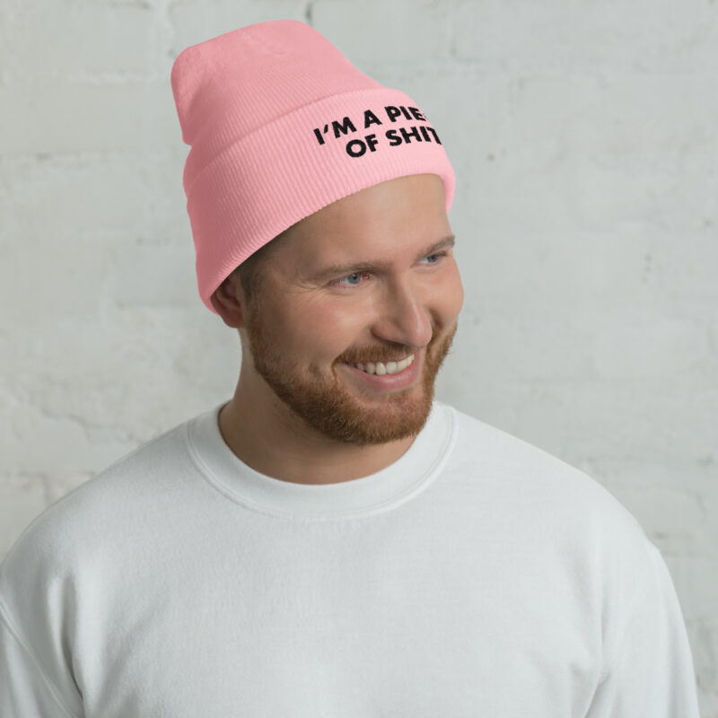 I’m a piece of shit Beanie – Accessoires – klamottn.de