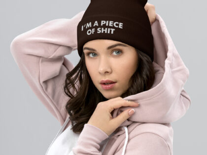 I’m a piece of shit Beanie – Accessoires – klamottn.de I’m a piece of shit Beanie – Accessoires – klamottn.de