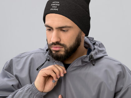 Autism Powered Fuck Machine Beanie – Accessoires – klamottn.de Autism Powered Fuck Machine Beanie – Accessoires – klamottn.de