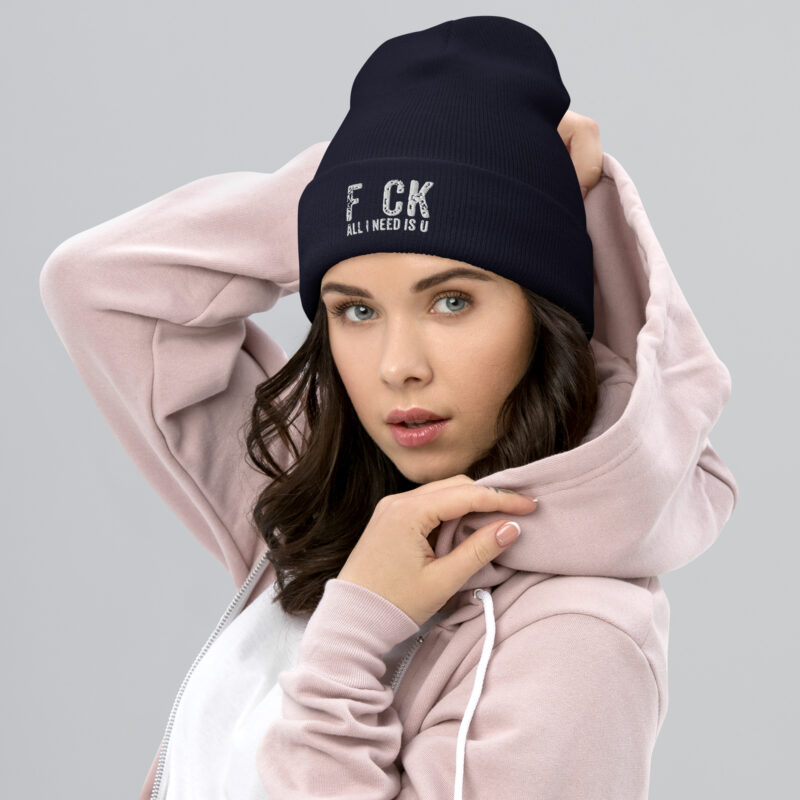 F_ck All I Need Is U Beanie – Accessoires – klamottn.de
