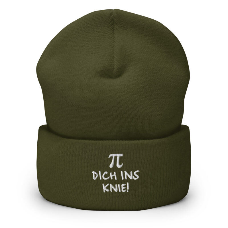 Pi Dich ins Knie! Beanie