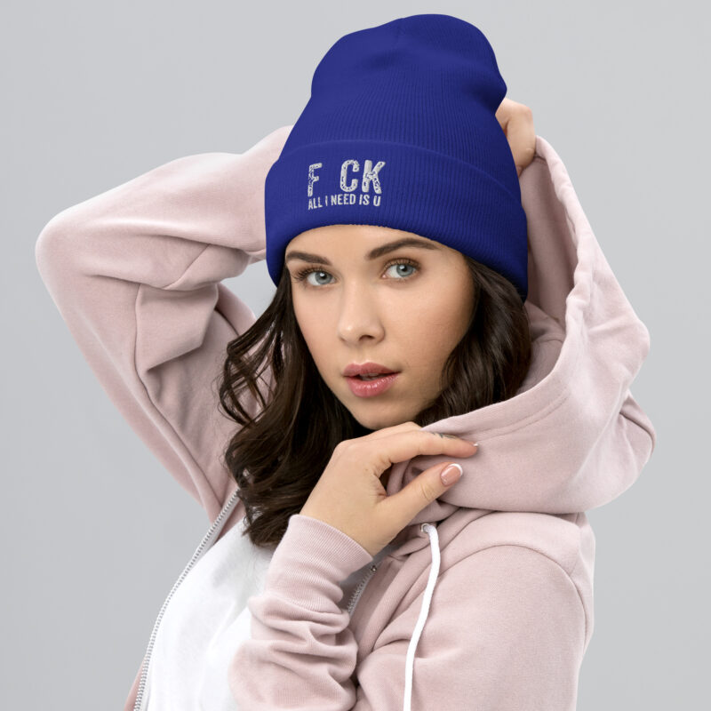 F_ck All I Need Is U Beanie – Accessoires – klamottn.de