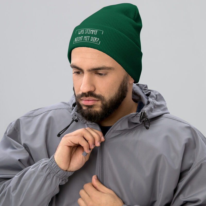 Was stimmt nicht mit dir? Beanie – Accessoires – klamottn.de