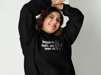 Besoffen hoch, wer Hand ist Unisex-Hoodie – Hoodies – klamottn.de Besoffen hoch, wer Hand ist Unisex-Hoodie – Hoodies – klamottn.de