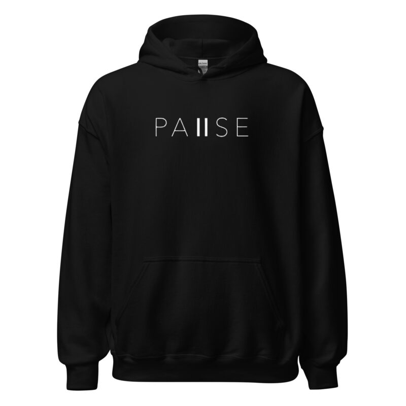 Pause – Dein Auszeit Unisex-Hoodie – Hoodies – klamottn.de
