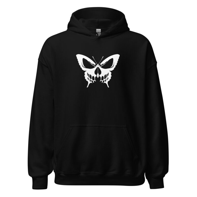 Schmetterling Schädel Unisex-Hoodie – Hoodies – klamottn.de