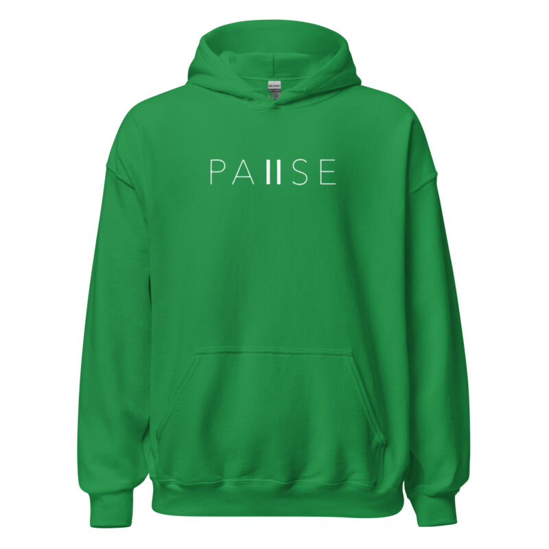 Pause – Dein Auszeit Unisex-Hoodie – Hoodies – klamottn.de