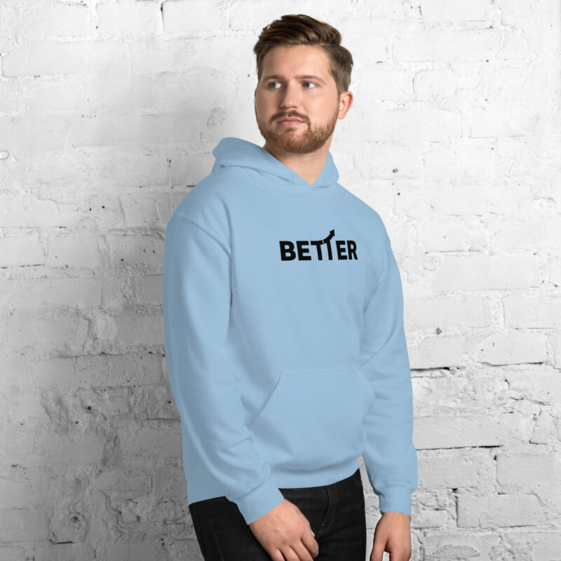 Better – Aufwärtstrend Unisex-Hoodie