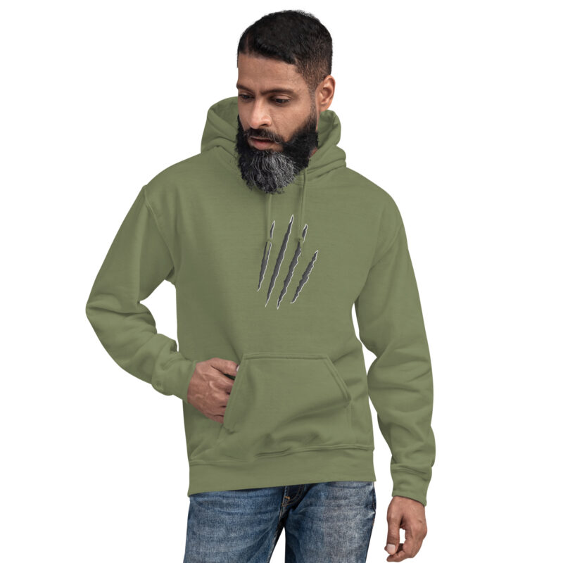 Kratzspuren Unisex-Hoodie