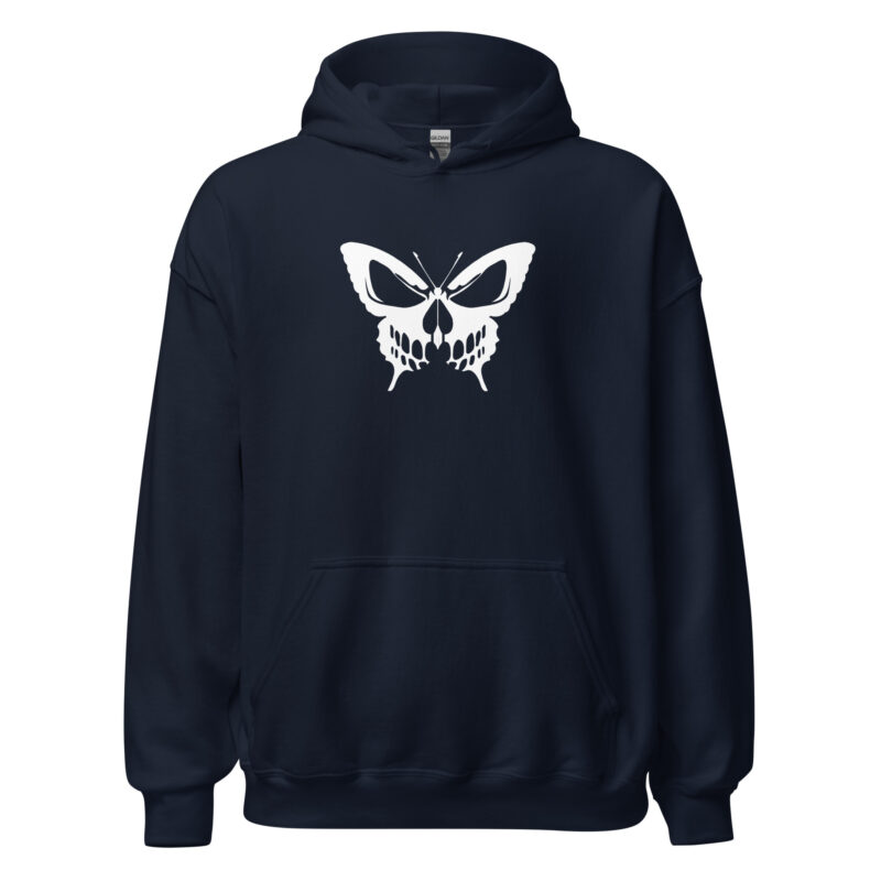Schmetterling Schädel Unisex-Hoodie – Hoodies – klamottn.de
