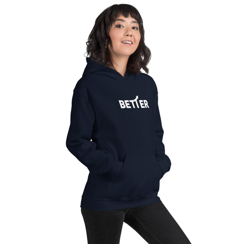 Better – Aufwärtstrend Unisex-Hoodie