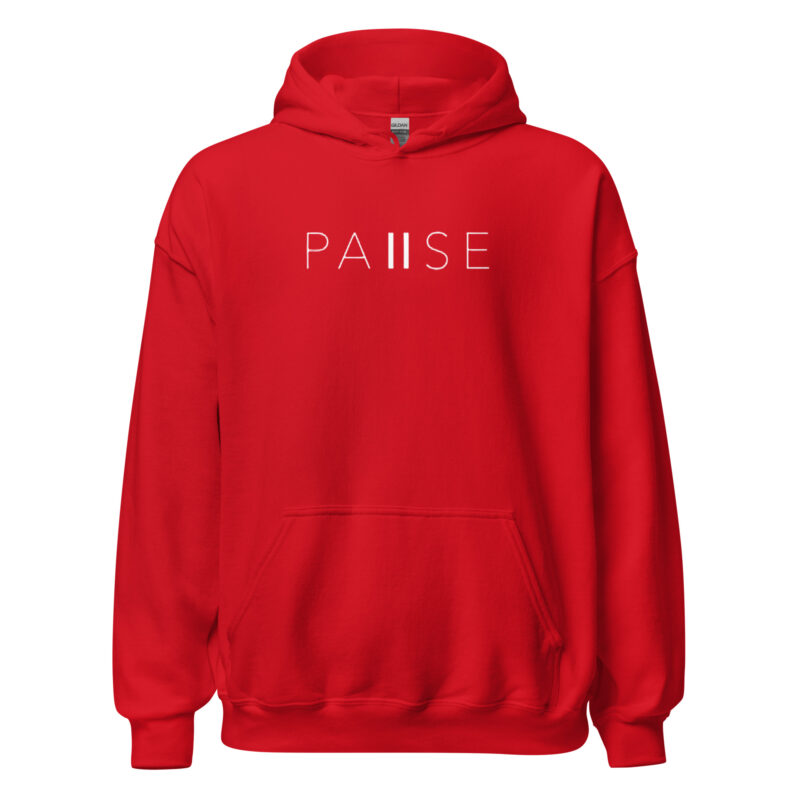Pause – Dein Auszeit Unisex-Hoodie – Hoodies – klamottn.de