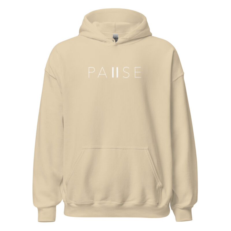 Pause – Dein Auszeit Unisex-Hoodie – Hoodies – klamottn.de