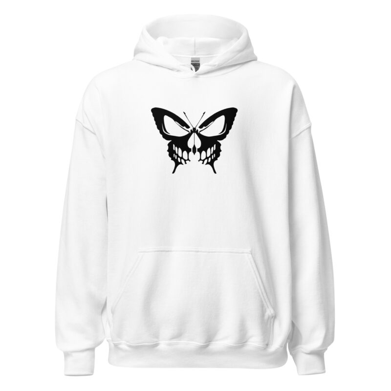 Schmetterling Schädel Unisex-Hoodie – Hoodies – klamottn.de