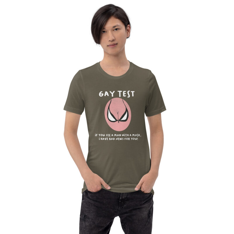 Gay Test Unisex-T-Shirt – T-Shirts – klamottn.de