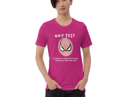 Gay Test Unisex-T-Shirt – T-Shirts – klamottn.de Gay Test Unisex-T-Shirt – T-Shirts – klamottn.de