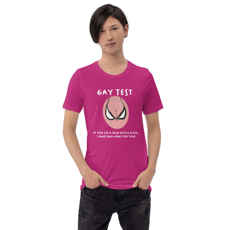 Gay Test Unisex-T-Shirt – T-Shirts – klamottn.de