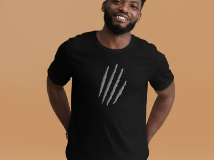 Kratzspuren Unisex-T-Shirt – T-Shirts – klamottn.de Kratzspuren Unisex-T-Shirt – T-Shirts – klamottn.de