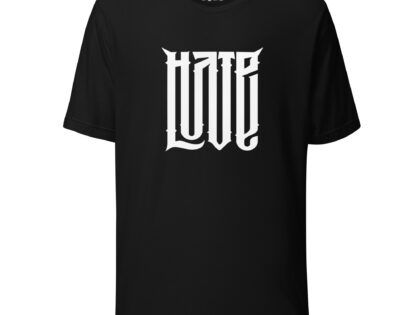 Love/Hate – Zwei Emotionen Unisex-T-Shirt – T-Shirts – klamottn.de Love/Hate – Zwei Emotionen Unisex-T-Shirt – T-Shirts – klamottn.de