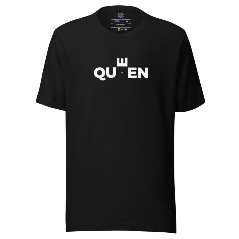 Queen – Zeig, wer die Krone trägt Unisex-T-Shirt – T-Shirts – klamottn.de