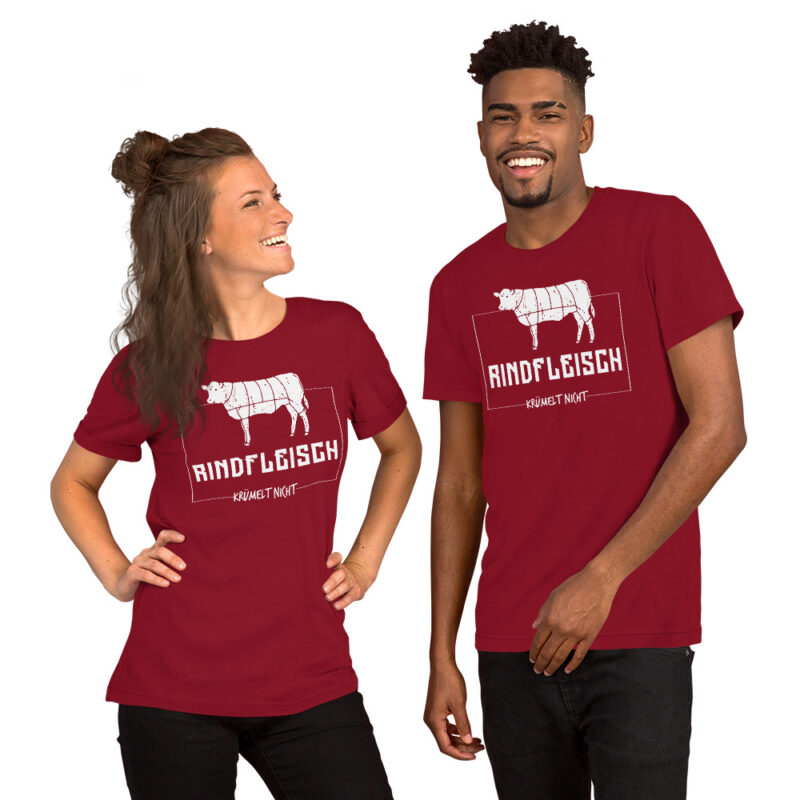 Rindfleisch krümelt nicht Grill Unisex-T-Shirt – T-Shirts – klamottn.de