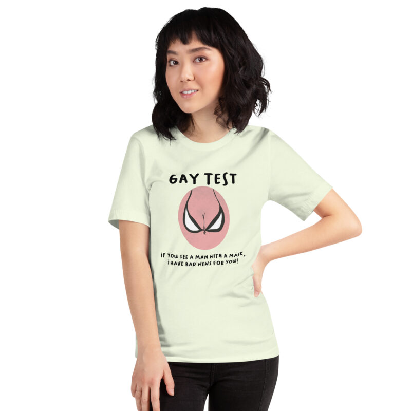 Gay Test Unisex-T-Shirt – T-Shirts – klamottn.de