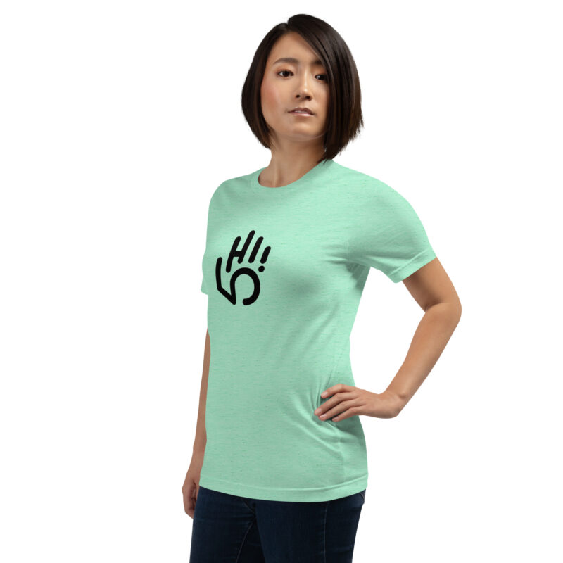 Hi! 5 Unisex-T-Shirt – T-Shirts – klamottn.de