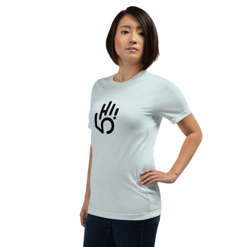 Hi! 5 Unisex-T-Shirt – T-Shirts – klamottn.de