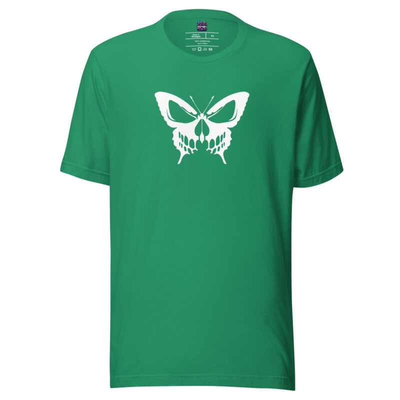 Schmetterling Schädel Unisex-T-Shirt