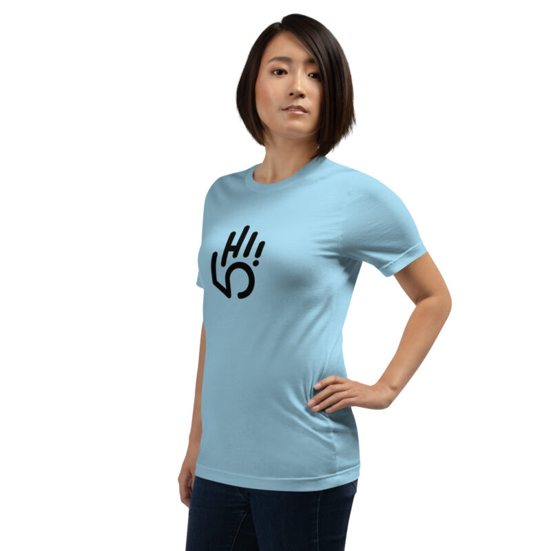 Hi! 5 Unisex-T-Shirt – T-Shirts – klamottn.de