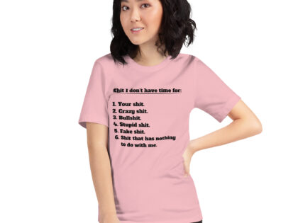 Shit I don’t have time for Unisex-T-Shirt – T-Shirts – klamottn.de Shit I don’t have time for Unisex-T-Shirt – T-Shirts – klamottn.de