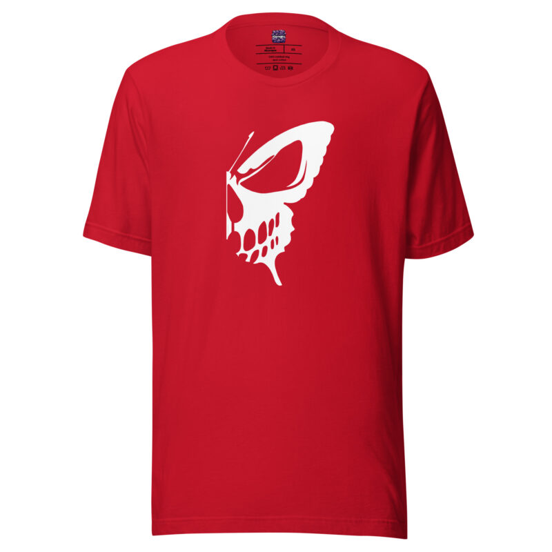 Schmetterling Schädel Unisex-T-Shirt